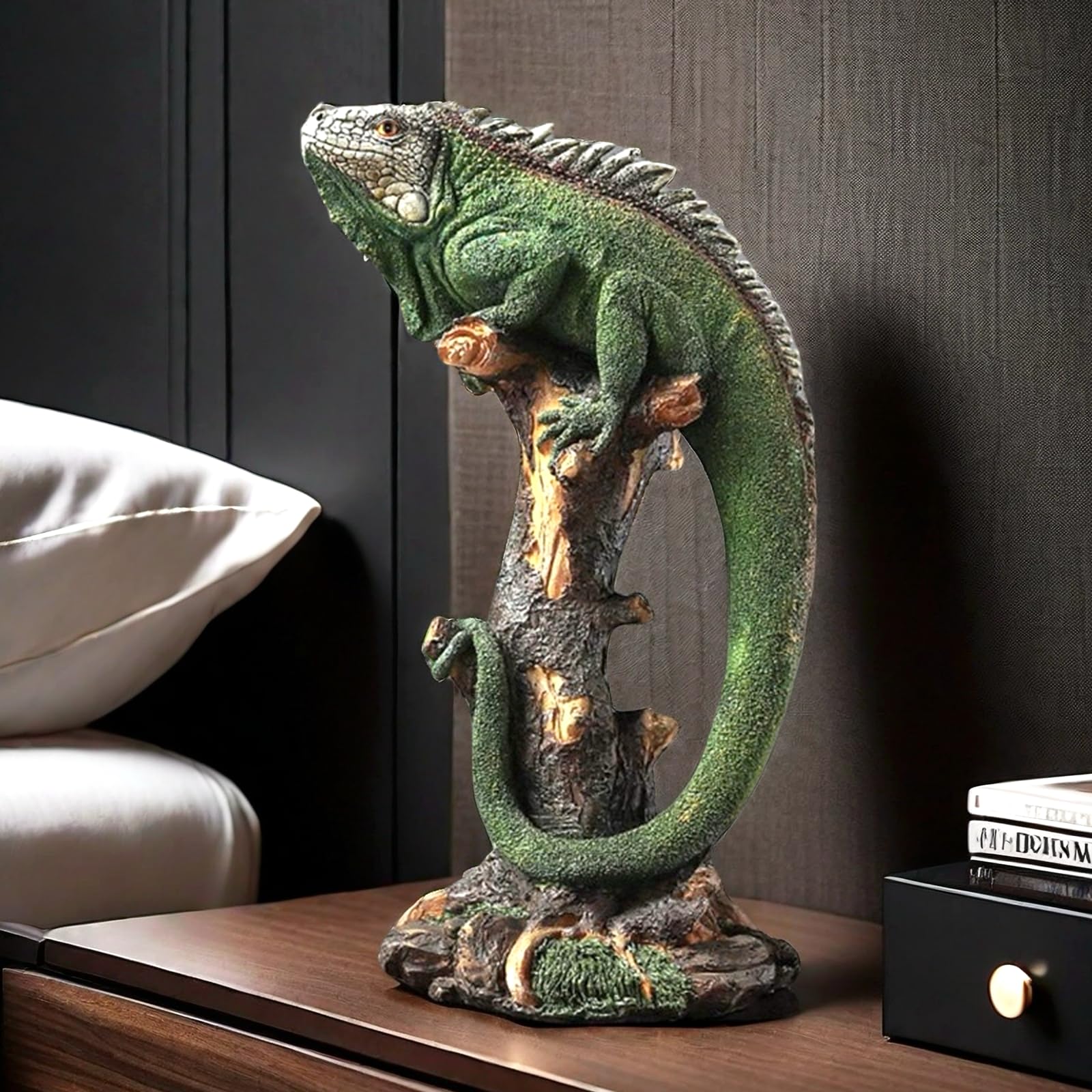 Amazon.com: SHTWX 14 Inch Lizard Statue Resin Sculpture Decor